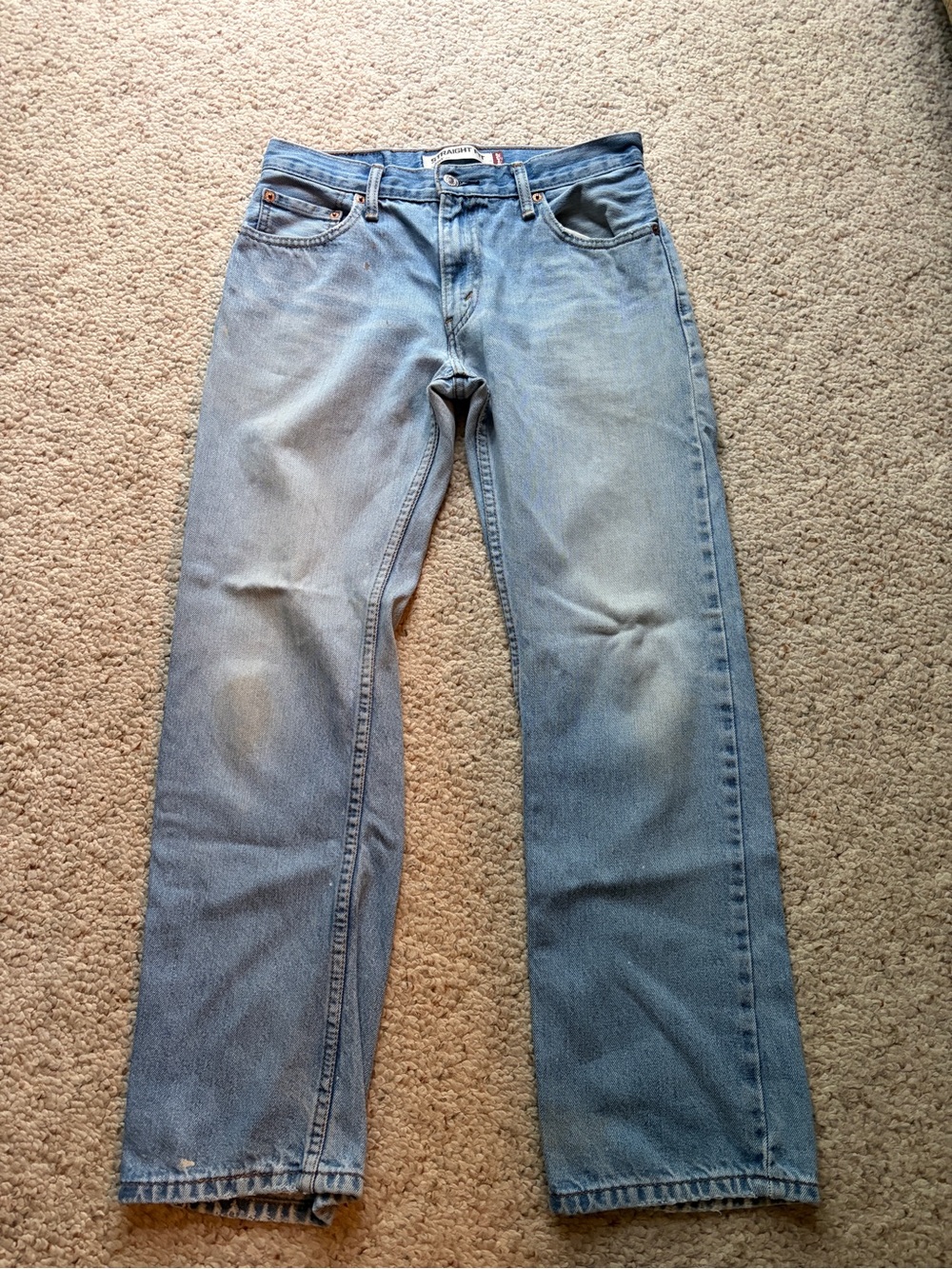 Levi's vintage blue 505’s Straight Jeans